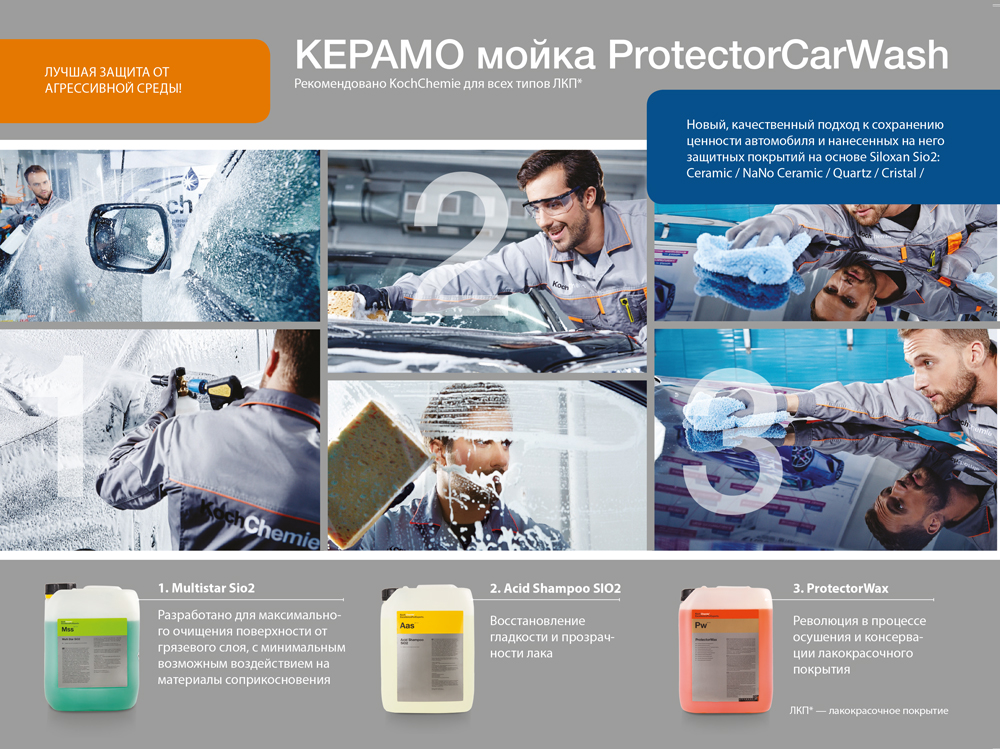 Керамо мойка ProtectorCarWash Koch Chemie